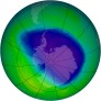 Antarctic Ozone 2008-10-17